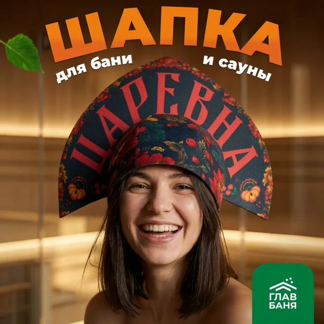 Карточка: Шапка для бани