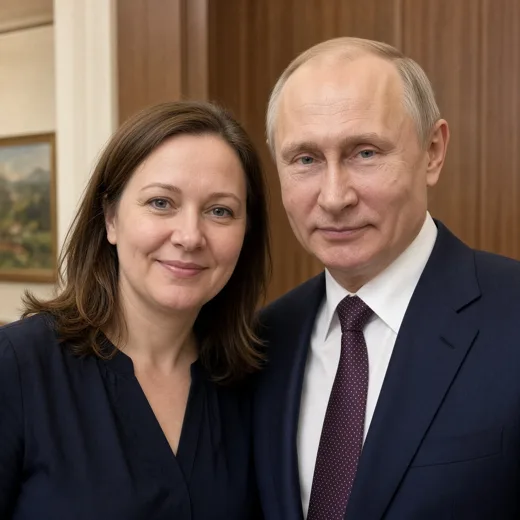 Женщина рядом с президентом в кабинете