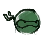 Лесной зелёный