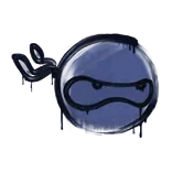 Полицейский синий