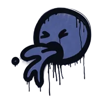 Полицейский синий