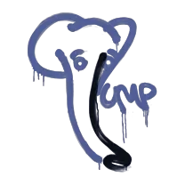 Полицейский синий