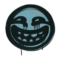 Пластиковый синий