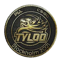 Tyloo (золотая) | Стокгольм-2021