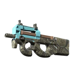 P90 | Чертёж-негатив