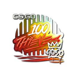 100 Thieves (металлическая) | РМР-2020