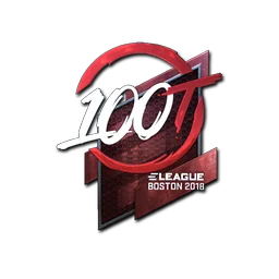 100 Thieves (металлическая) | Бостон-2018