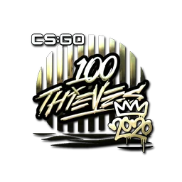 100 Thieves (золотая) | РМР-2020