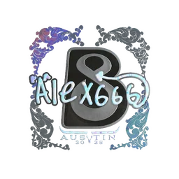 alex666 (голографическая) | Остин-2025