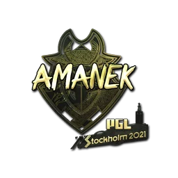 AMANEK (золотая) | Стокгольм-2021