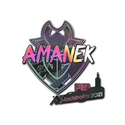 AMANEK (голографическая) | Стокгольм-2021