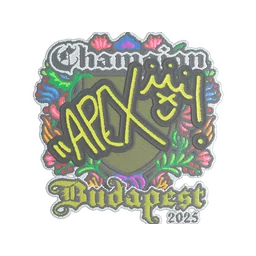 apEX (вышитая, чемпион) | Будапешт-2025