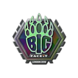 BIG (голографическая) | Лондон-2018