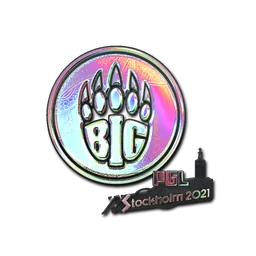 BIG (голографическая) | Стокгольм-2021