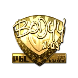 bodyy (золотая) | Краков-2017