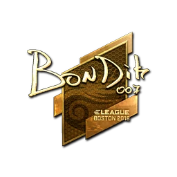 bondik (золотая) | Бостон-2018
