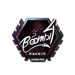 Boombl4 (металлическая) | Лондон-2018