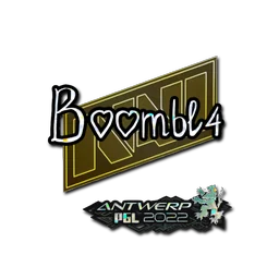 Boombl4 (с блёстками) | Антверпен-2022