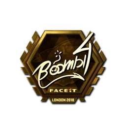 Boombl4 (золотая) | Лондон-2018