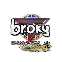 broky (чемпион) | Антверпен-2022