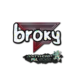 broky (с блёстками) | Антверпен-2022