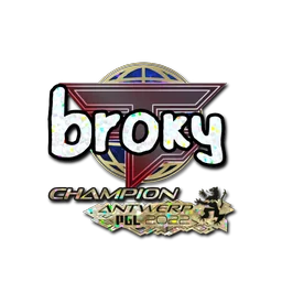 broky (с блёстками, чемпион) | Антверпен-2022