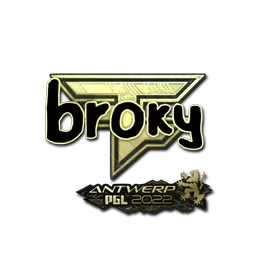 broky (золотая) | Антверпен-2022