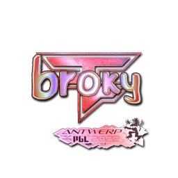 broky (голографическая) | Антверпен-2022