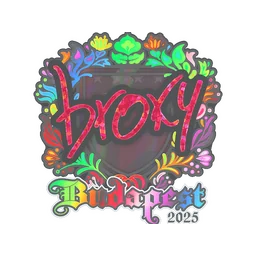broky (голографическая) | Будапешт-2025