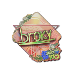 broky (голографическая) | Рио-2022