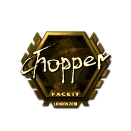 chopper (золотая) | Лондон-2018