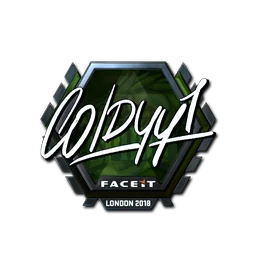 COLDYY1 (металлическая) | Лондон-2018