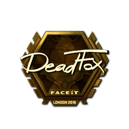 DeadFox (золотая) | Лондон-2018