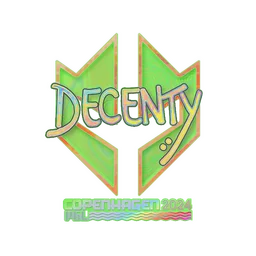 decenty (голографическая) | Копенгаген-2024
