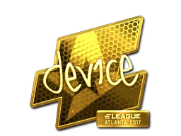 device (золотая) | Атланта-2017