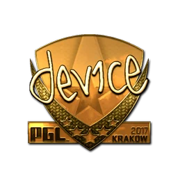 device (золотая) | Краков-2017