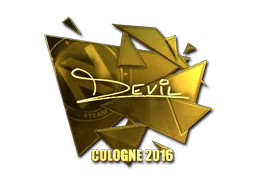 DEVIL (золотая) | Кёльн-2016