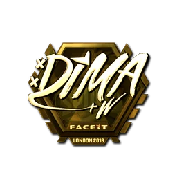 Dima (золотая) | Лондон-2018