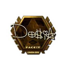 Dosia (золотая) | Лондон-2018