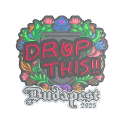 drop (вышитая) | Будапешт-2025