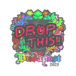 drop (голографическая) | Будапешт-2025