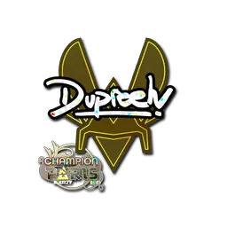 dupreeh (с блёстками, чемпион) | Париж-2023