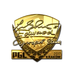 Edward (золотая) | Краков-2017