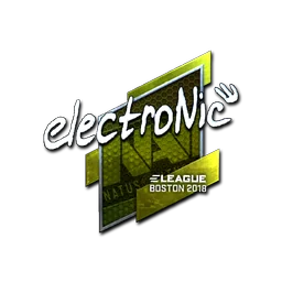 electronic (металлическая) | Бостон-2018