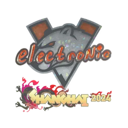 electronic (с блёстками) | Шанхай-2024