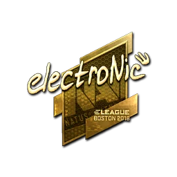 electronic (золотая) | Бостон-2018