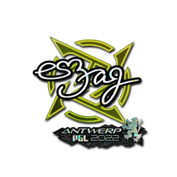 es3tag (с блёстками) | Антверпен-2022