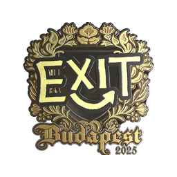 exit (золотая) | Будапешт-2025