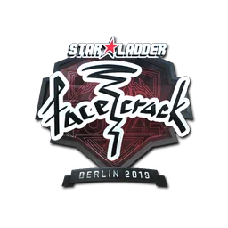 facecrack (металлическая) | Берлин-2019