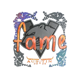 fame (голографическая) | Остин-2025